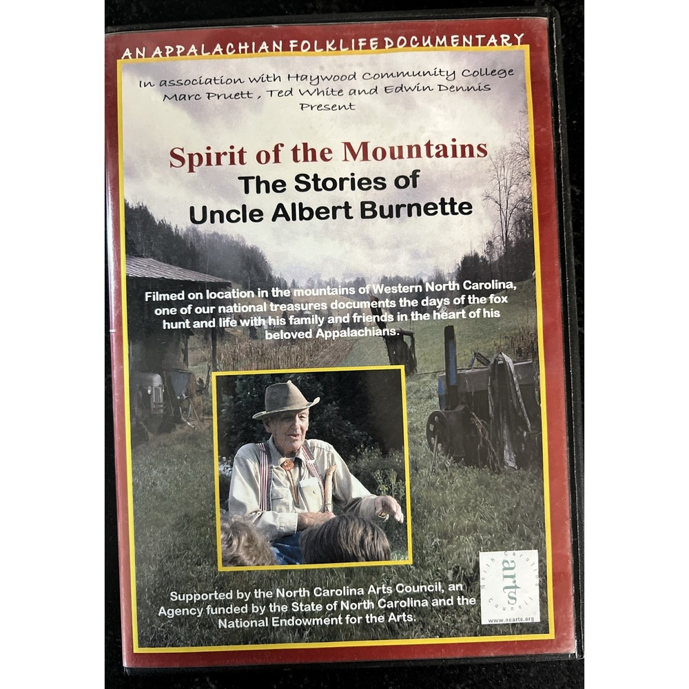 Spirit Of The Mountains Dvd The Stories Of Uncle Albert‎ Burnette